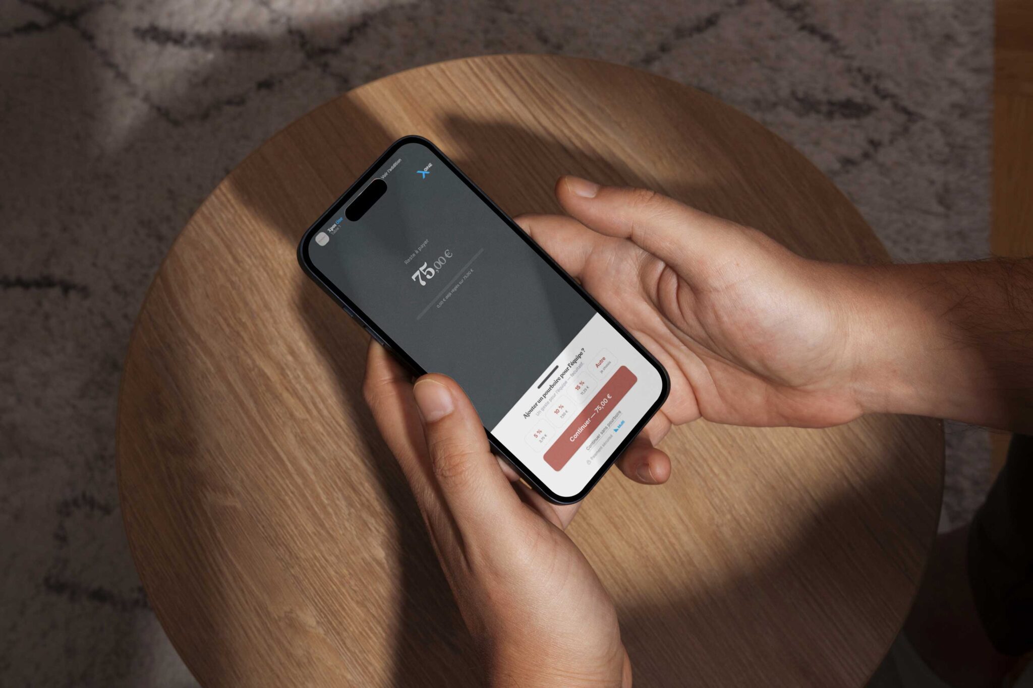 Paiement à table par QR-code avec Xpos One
